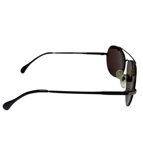 Zimco R.G.P Milan Aviator Reading Sunglasses Frame 54-13-145 mm Black Full Rim - Picture 5 of 11